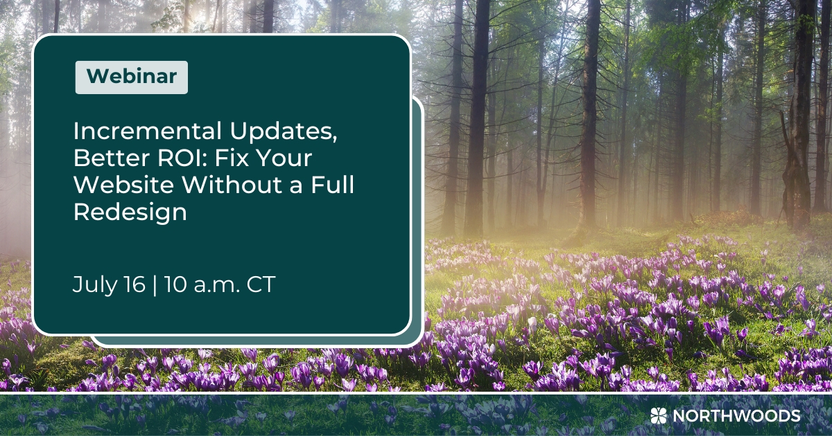 [Webinar] Incremental Updates, Better ROI: Fix Your Website Without a Full Redesign
