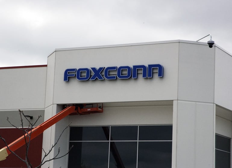 Foxconn awards $13 million in contracts for Gen 6 building