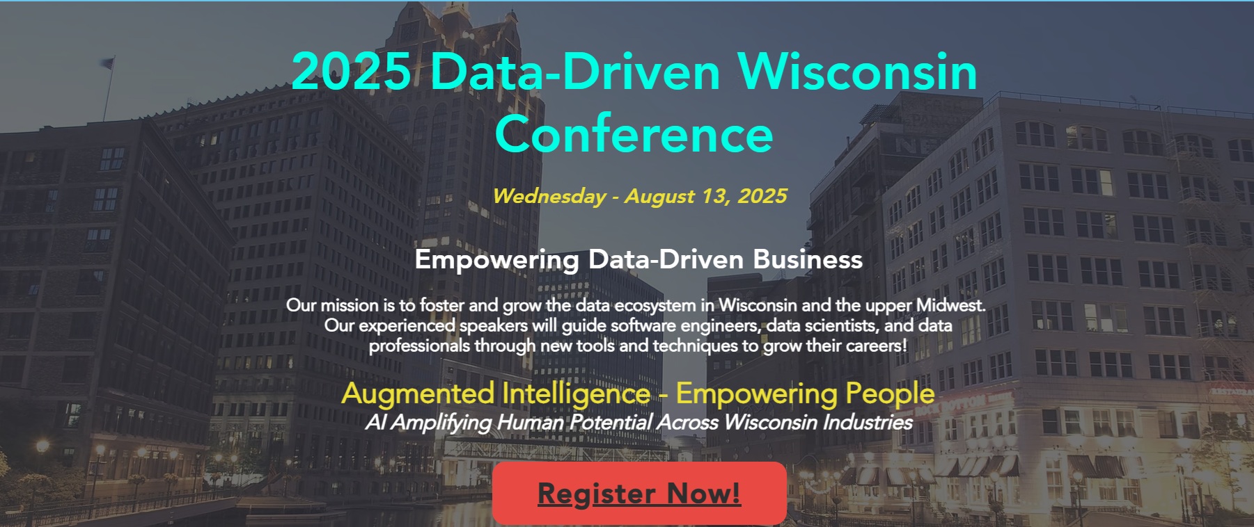 2025 Data-Driven Wisconsin Conference