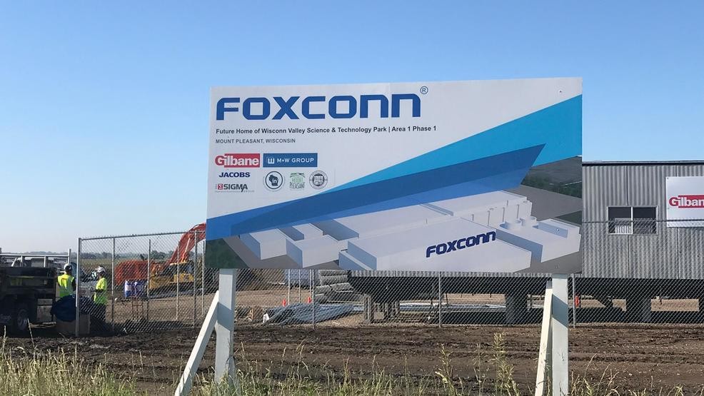 Foxconn Pledges To Build Manufacturing Plant This Year