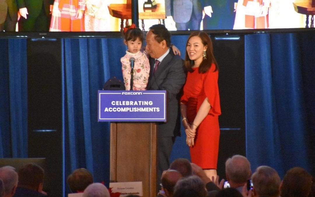 Foxconn Founder Terry Gou: ‘I’m committed to Wisconsin’